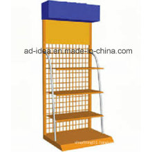 Multi Color Gondola Display Stand/ Cosmetics Gondola Display Stand